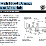 FEMA - Build with Flood Damage Resistant Materials