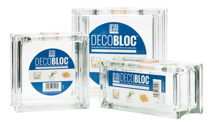 deco glass block