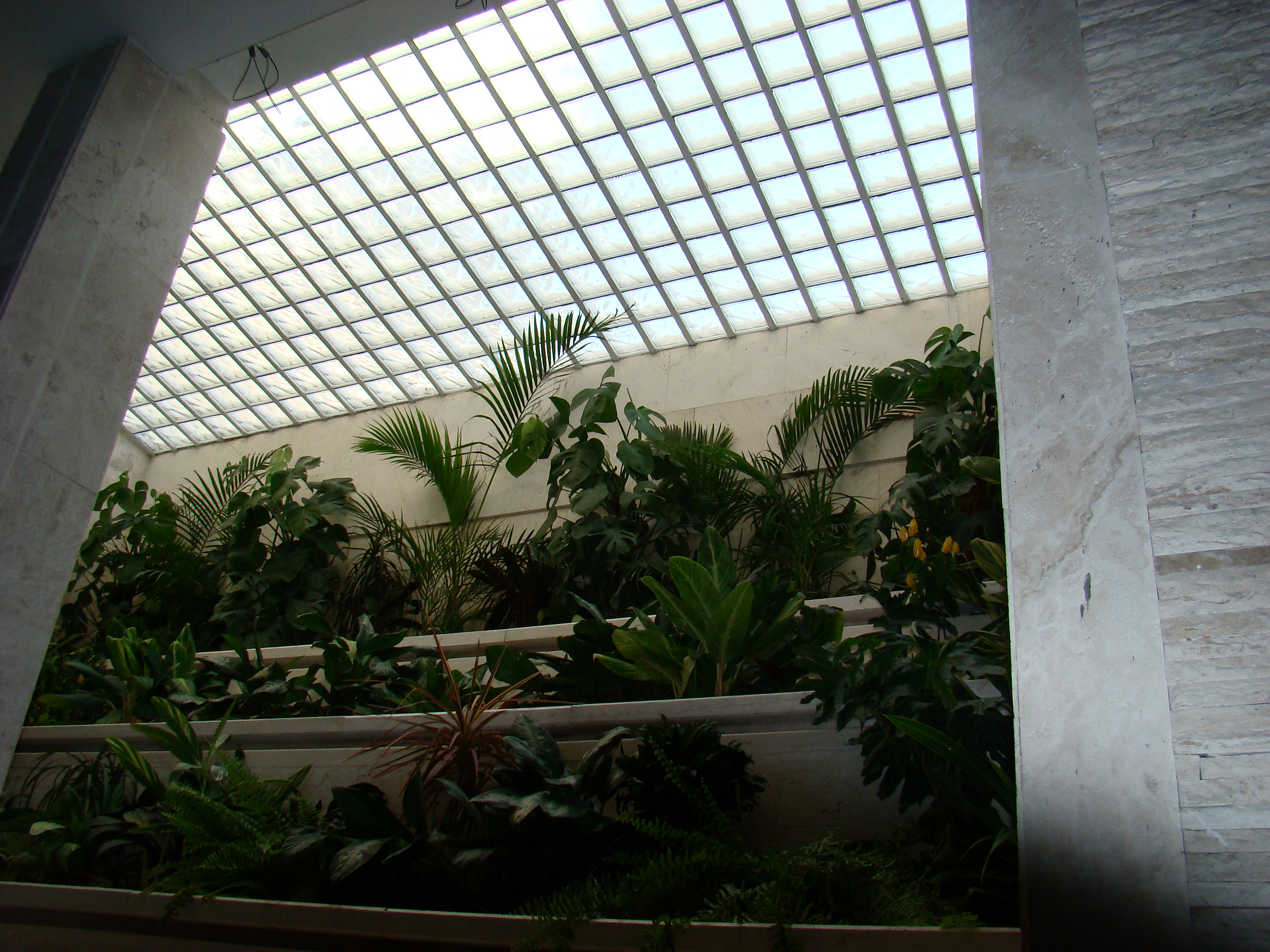 Glass Block Ceiling