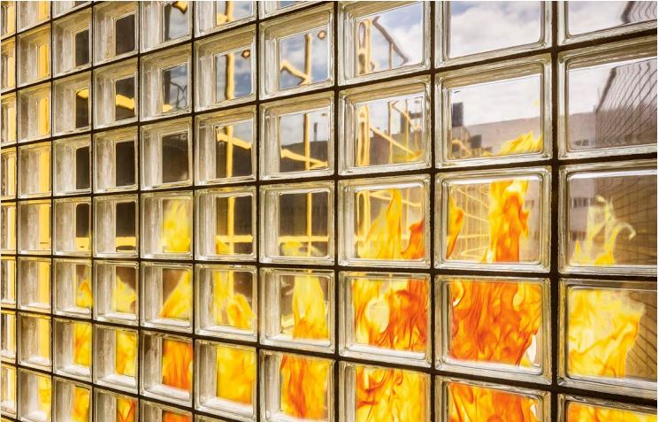 Seves Fire Resistant Glass Block