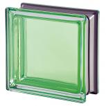 Mendini Malachite Glass pale jewel-green tone of 19x19x8 