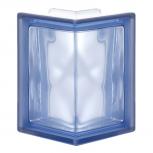 90 EC 1S Pegasus Blue Wave Corner glass block