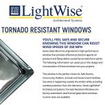 Tornado Resistant Glass Block