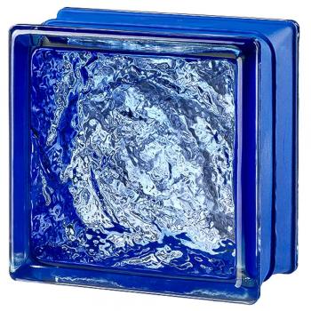 MyMiniGlass™ Sophisticated Blue Glass Block