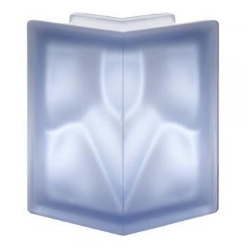 egasus Blue Wave Corner glass block, 90 EC 2S