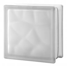 High-Tech glass Frosted block  8"x8"x4"