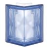 90 EC 1S Pegasus Blue Wave Corner glass block